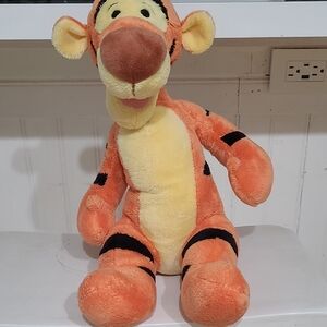 Disney Tigger Plush Toy - Orange and Yellow